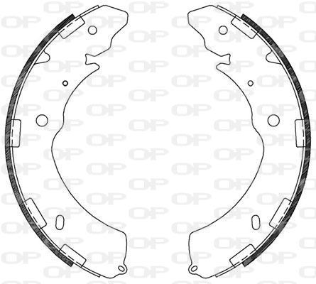 OPEN PARTS Jarrukenkäsarja BSA2129.00